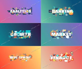 創(chuàng)意扁平風(fēng)格 6款市場(chǎng)營(yíng)銷(xiāo)主題AE標(biāo)題動(dòng)畫(huà)源文件精粹